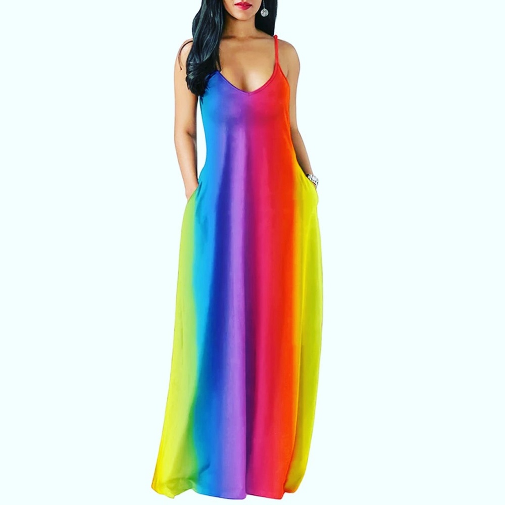 Rainbow dress